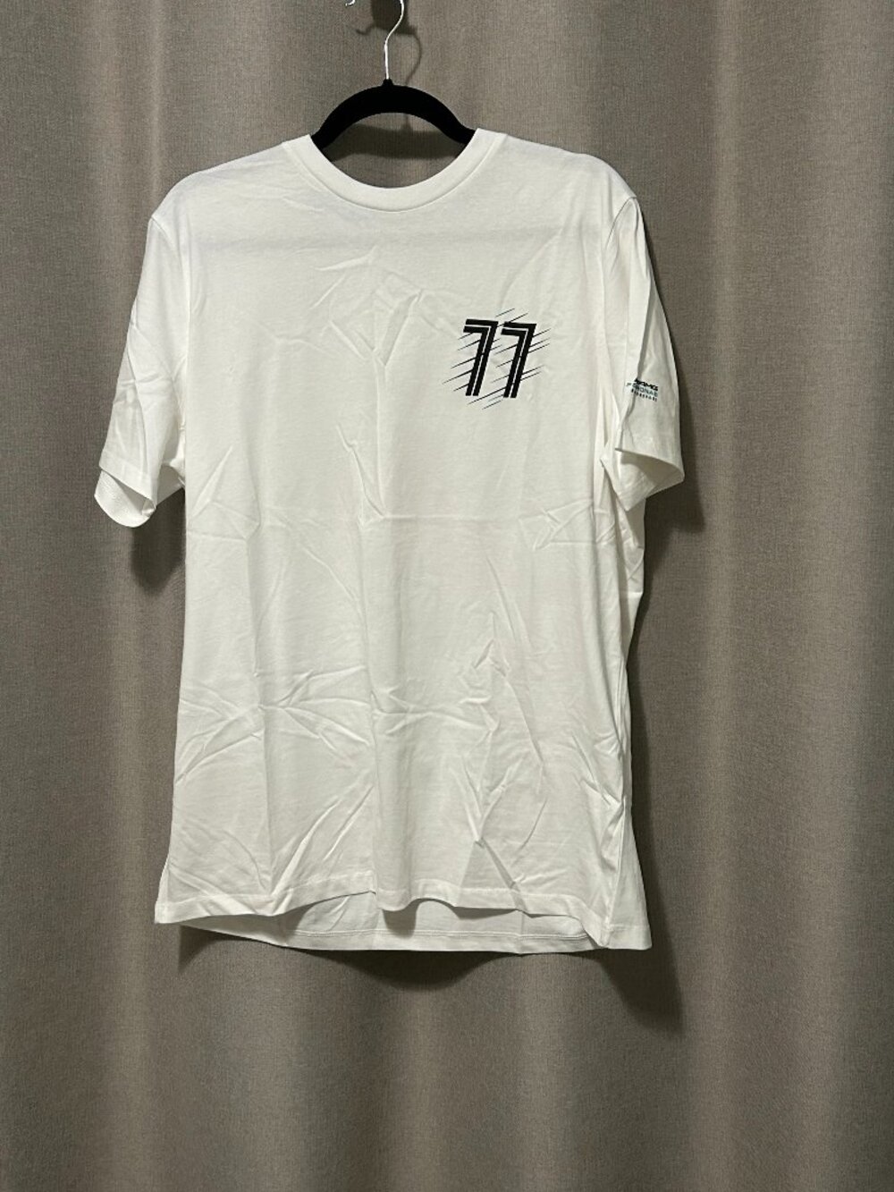 Valtteri Bottas Mercedes AMG Petronas 77 Tee Shirt - Men's Large 100% Cotton